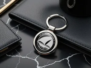 Plymouth Porte-clés Métal Alliage Robuste Style Durable